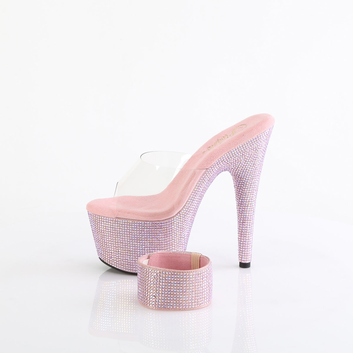 Pleaser BEJEWELED-712RS Clr/B. Pink Multi RS