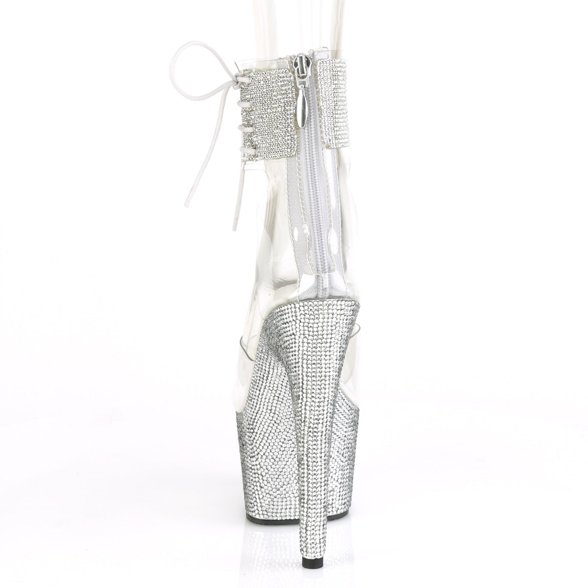 Pleaser Bottines pour femmes BEJEWELED-724rs CLR / SLV RS