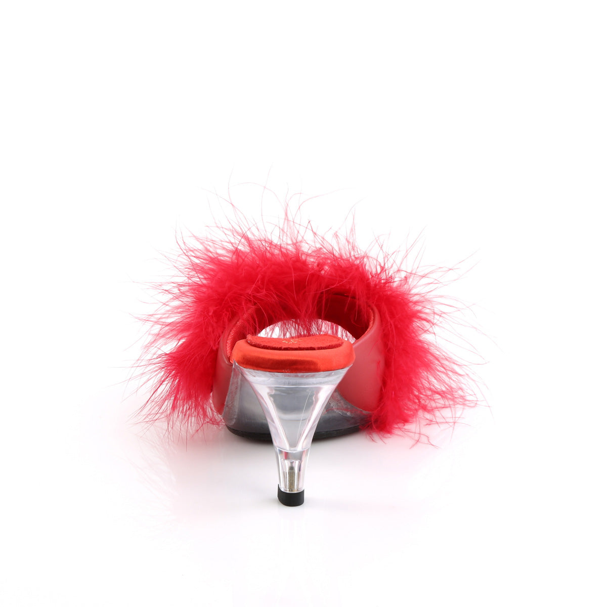 Fabulicious Sandales pour femmes BELLE-301f rouge PU-FUR / CLR