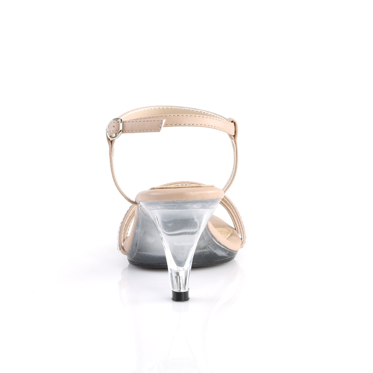 Fabulicious Sandales pour femmes BELLE-316 Cuir nude / CLR