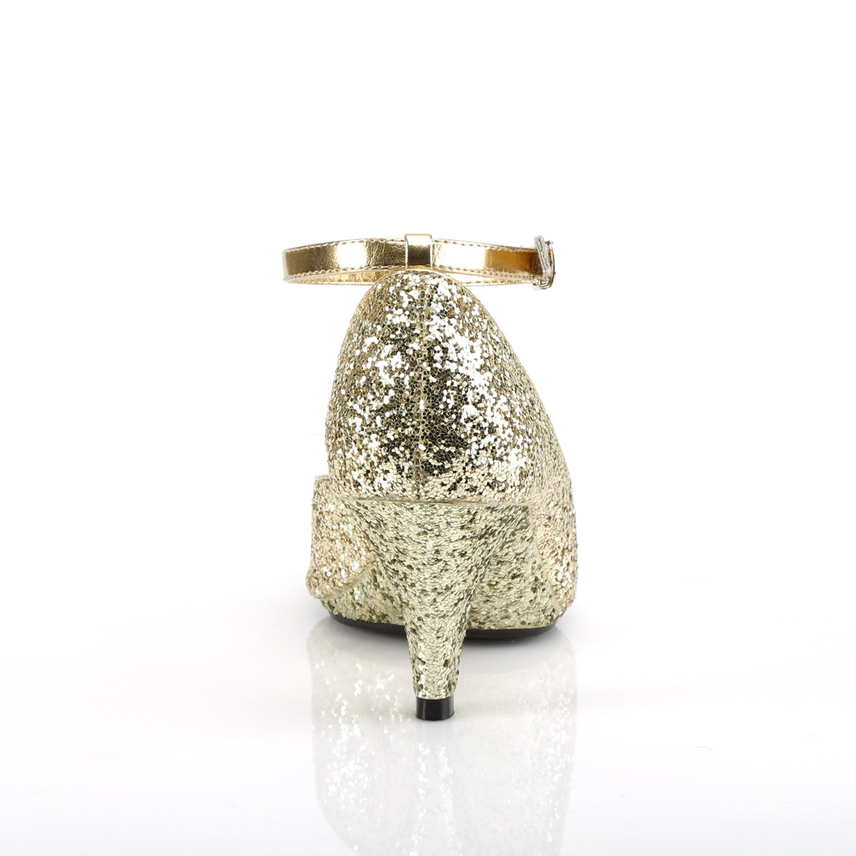 Fabulicious Sandales pour femmes BELLE-381g Glitter Gold / Gold Glitter