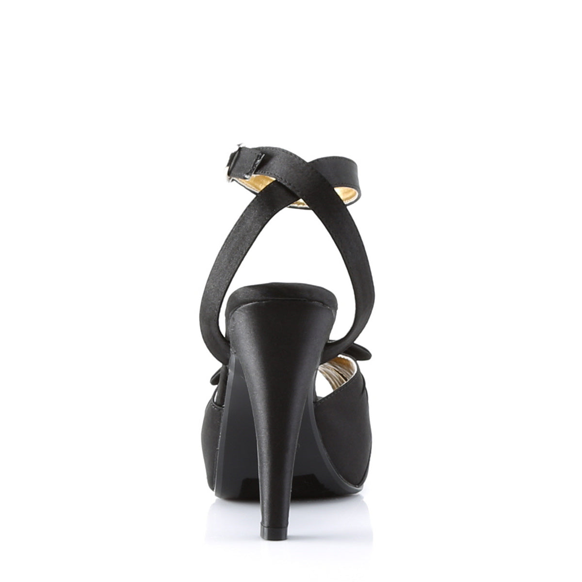 Pin Up Couture Pompes pour femmes BETTIE-04 blk satin