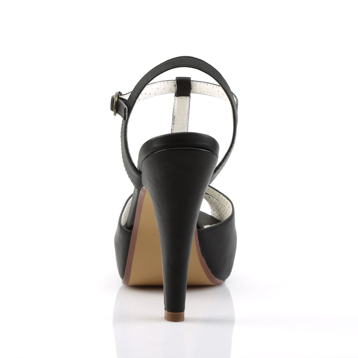 Pin Up Couture Pompes pour femmes BETTIE-23 Blk faux cuir