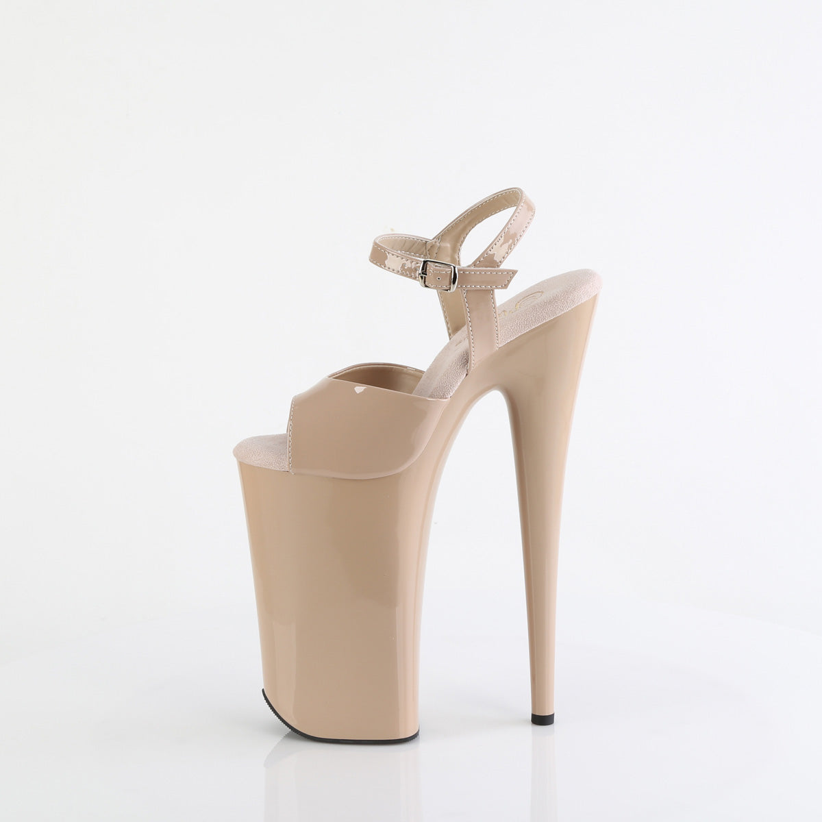 Pleaser Sandals BEYOND-009 Nude Pat/Nude