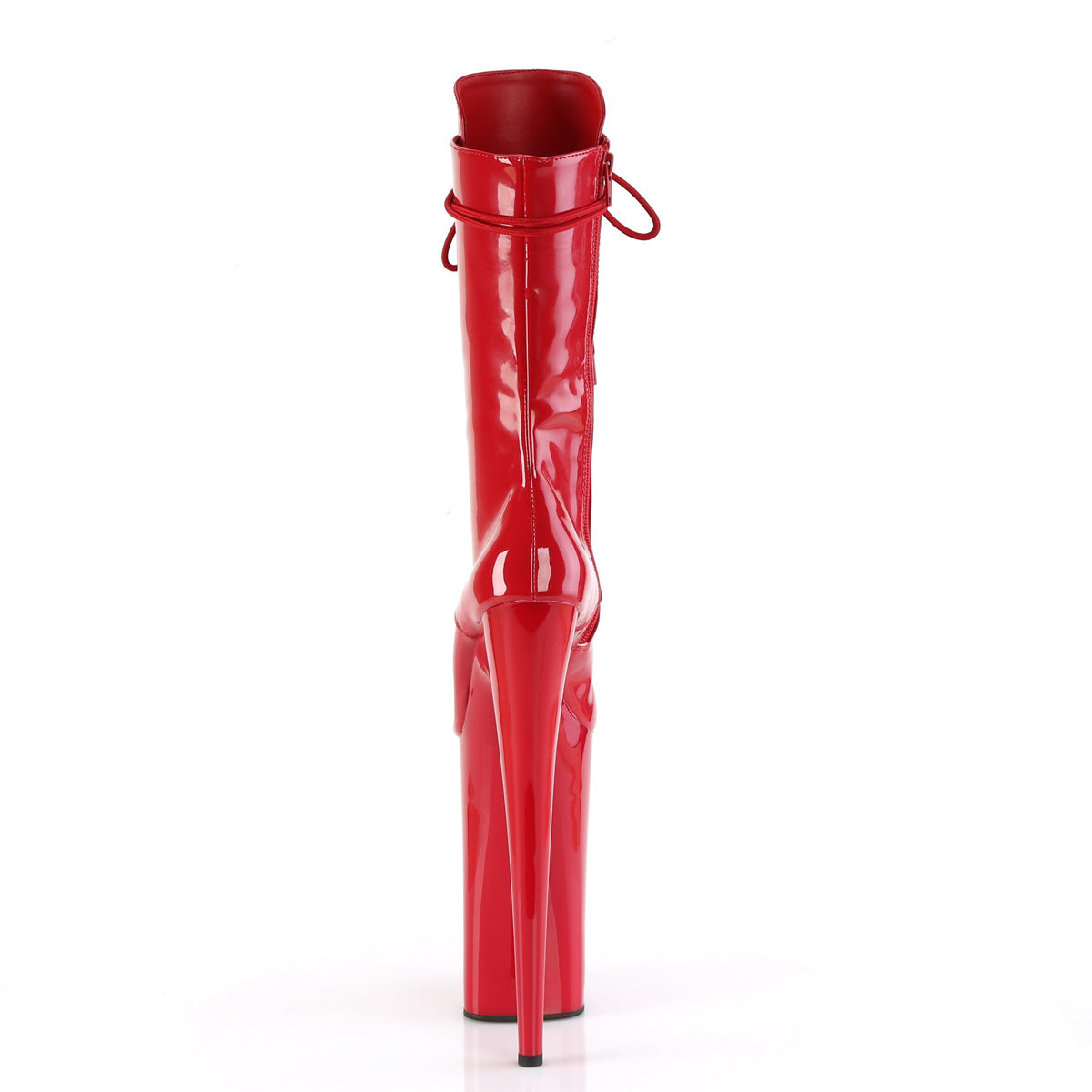 Pleaser Ankle Boots BEYOND-1050 Red Pat/Red