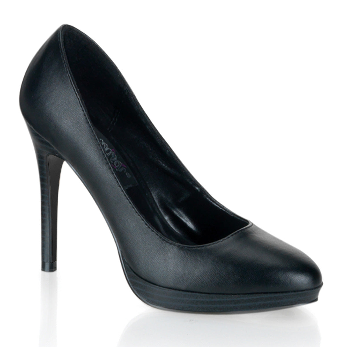 Pin Up Couture Womens Pumps BLISS-30 Blk Pu
