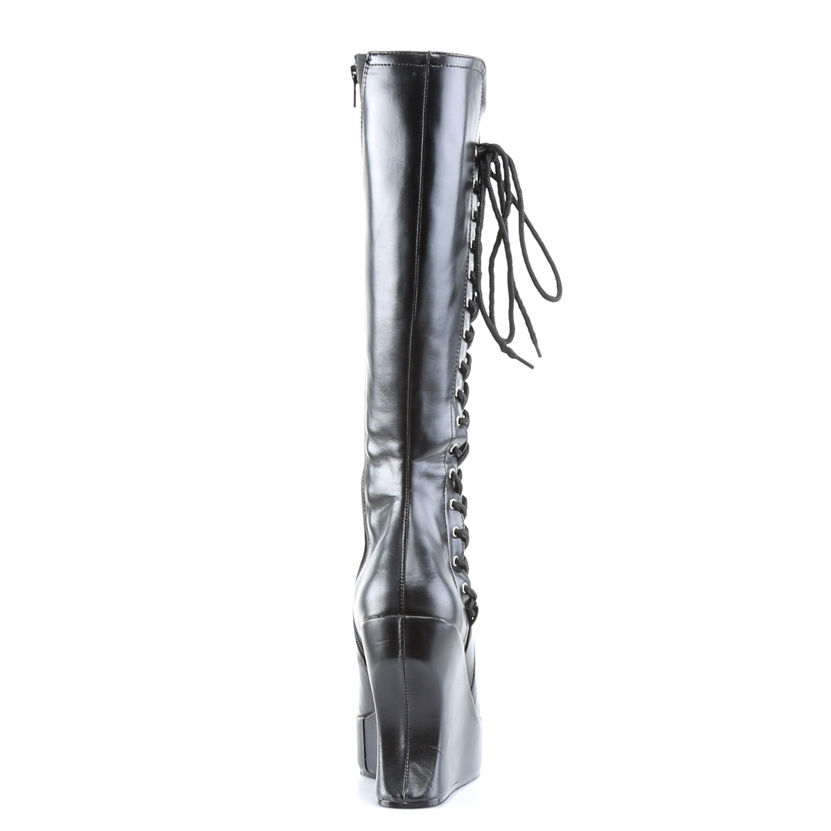 DemoniaCult Aux femmes BRAVO-100 Cuir végétalien BLK