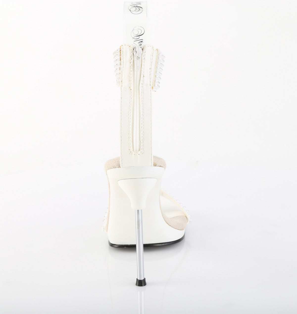 Fabulicious Women's Shoes CHIC-40 Wht Faux Leather-RS/Wht