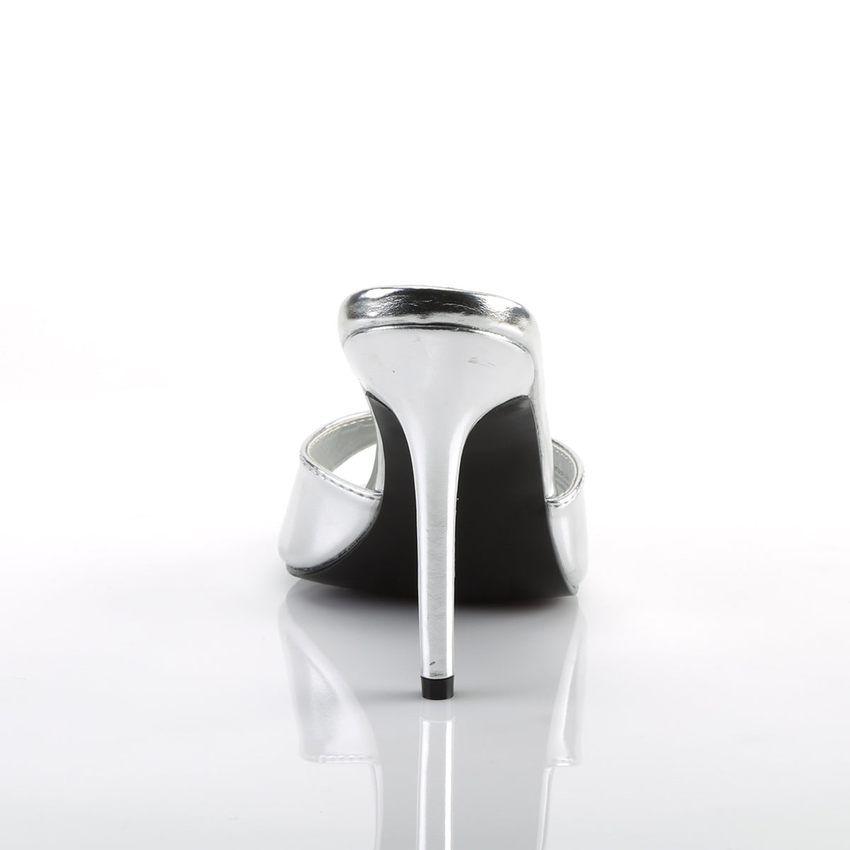 Pleaser Pompes pour femmes CLASSIQUE-01 SLV PU métallique