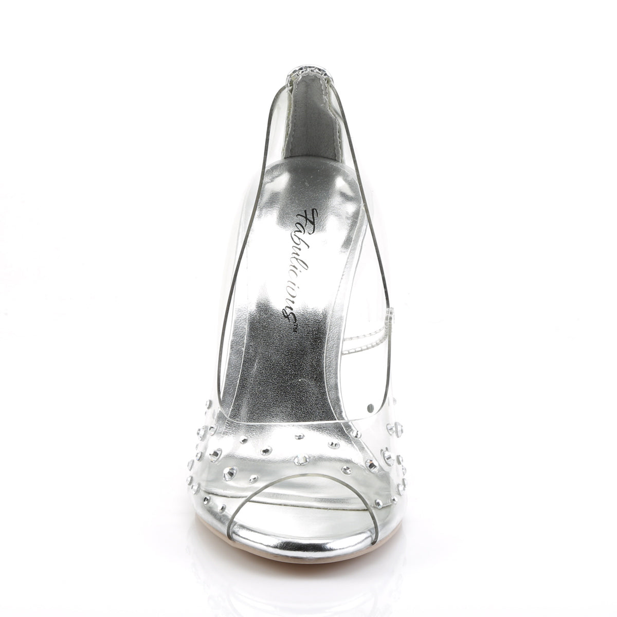 Fabulicious Sandales pour femmes CLEARLY-420 CLR Lucite