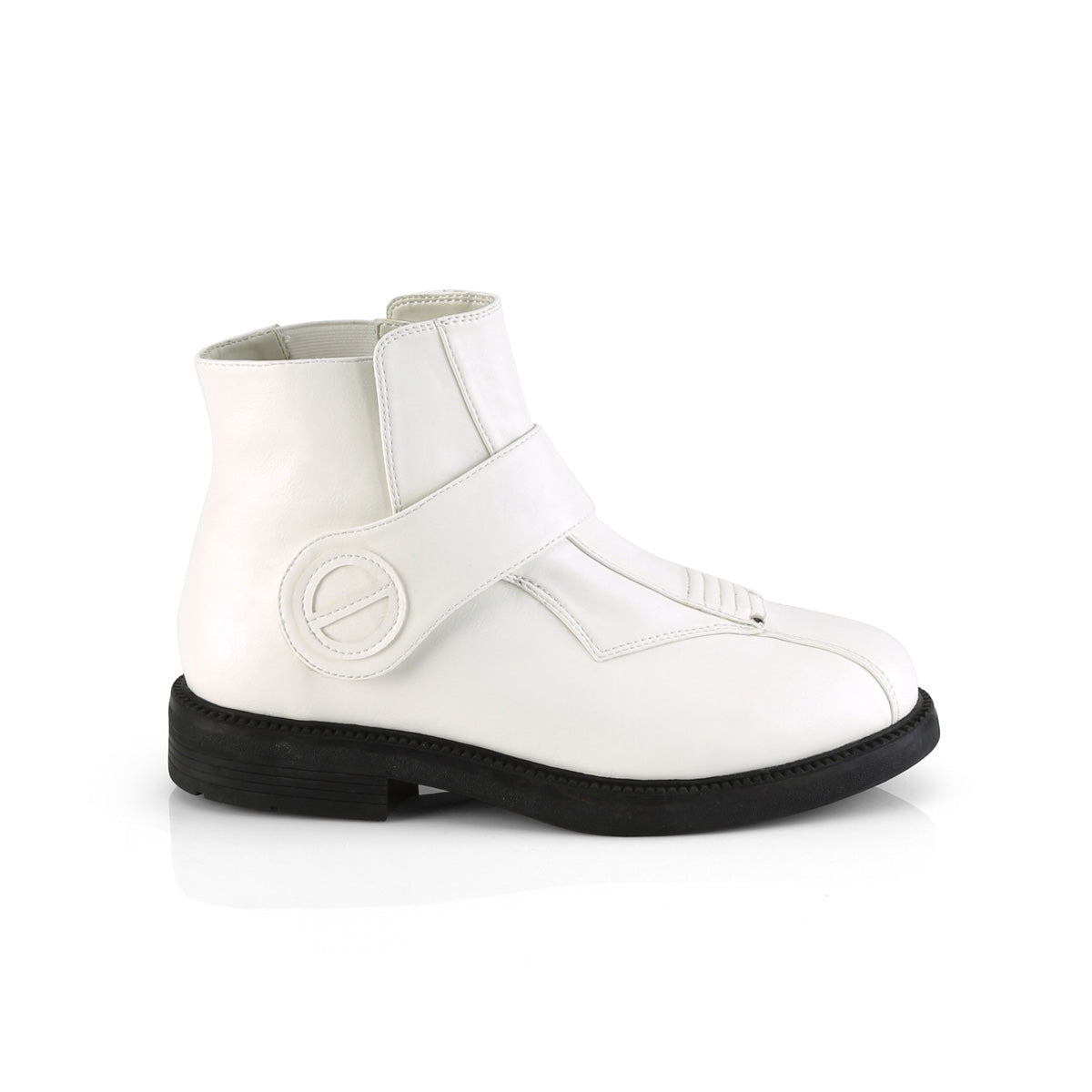 Funtasma Bottes pour hommes CLONE-102 cuir fausse blanc