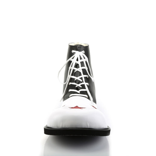 Funtasma Chaussure CLOWN-02 blk-wht pu
