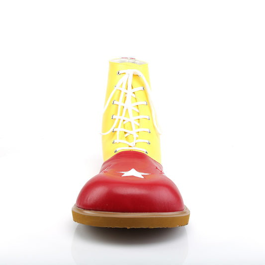 Funtasma Chaussure CLOWN-02 PU jaune-rouge