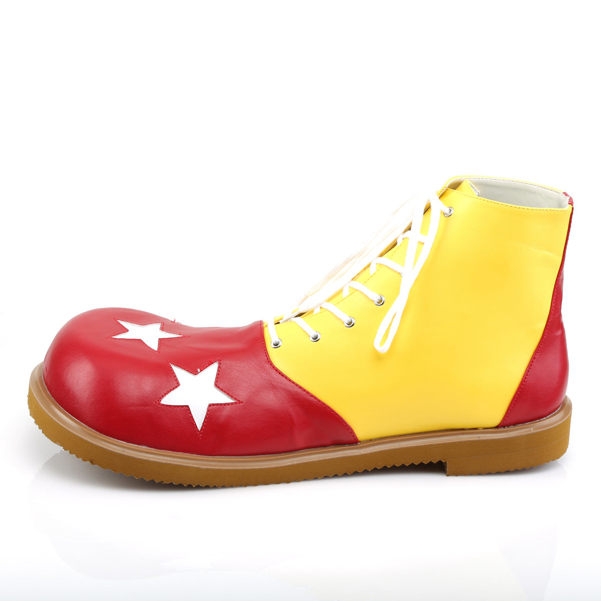 Funtasma Chaussure CLOWN-02 PU jaune-rouge