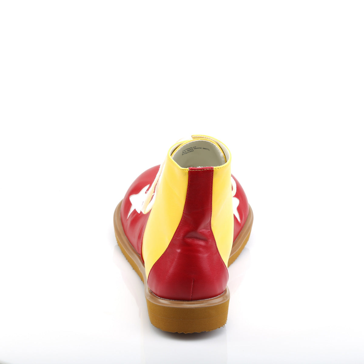 Funtasma Chaussure CLOWN-02 PU jaune-rouge