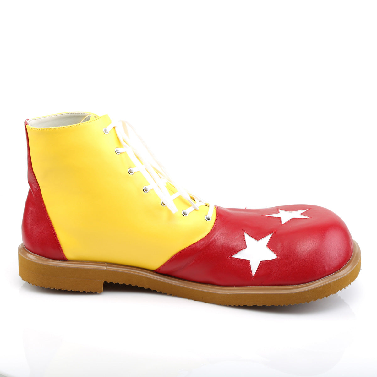 Funtasma Chaussure CLOWN-02 PU jaune-rouge