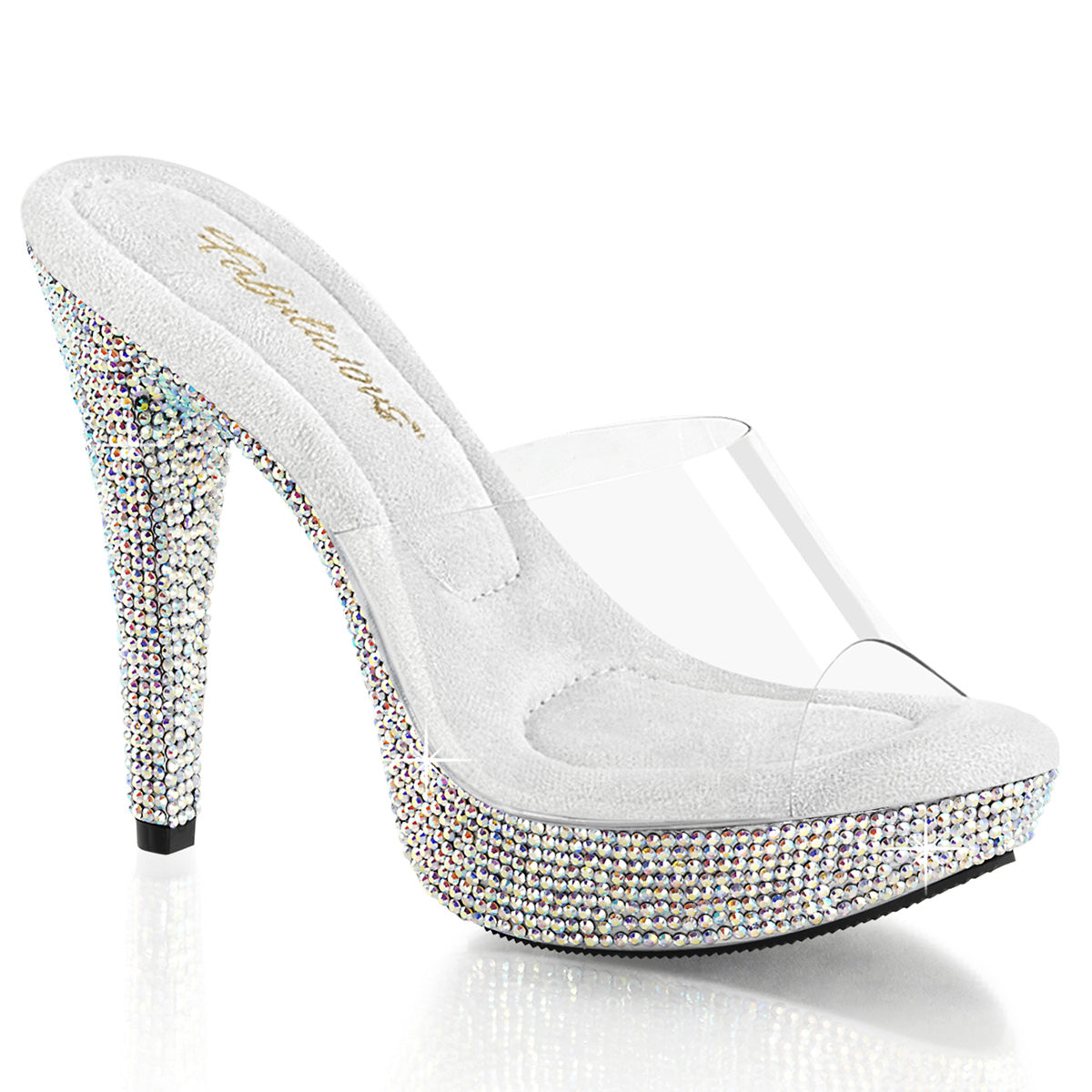 Fabulicious Sandales pour femmes COCKTAIL-501dm CLR / SLV Multi RS