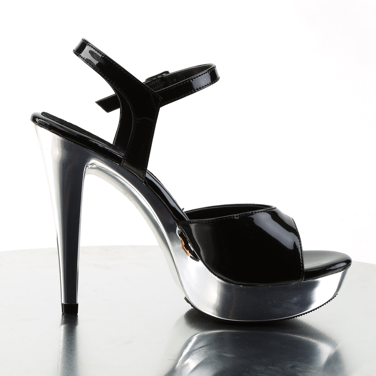 Fabulicious Sandales pour femmes COCKTAIL-509 blk / slv chrome