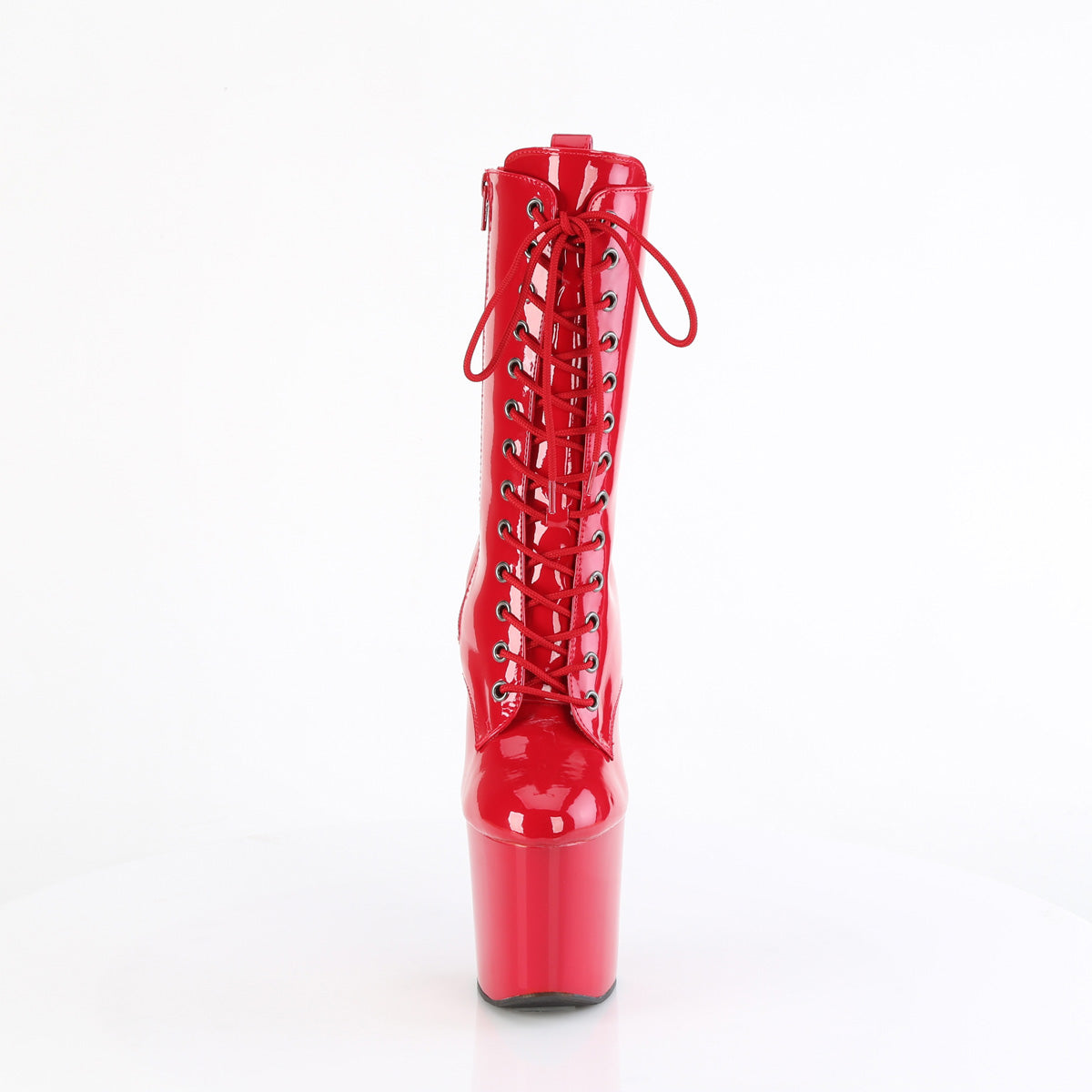 Pleaser Ankle Boots CRAZE-1040 Red Pat/Red