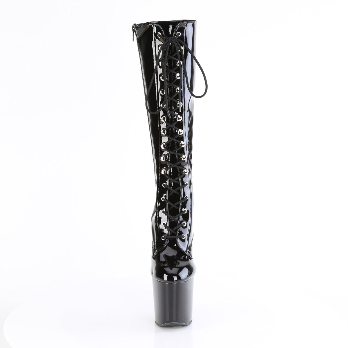 Pleaser Bottes CRAZE-2023 Blk Str. Pat / blk