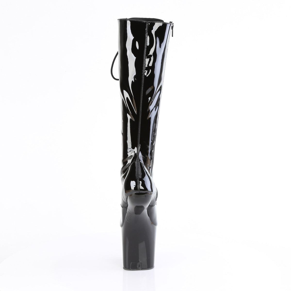 Pleaser Bottes CRAZE-2023 Blk Str. Pat / blk