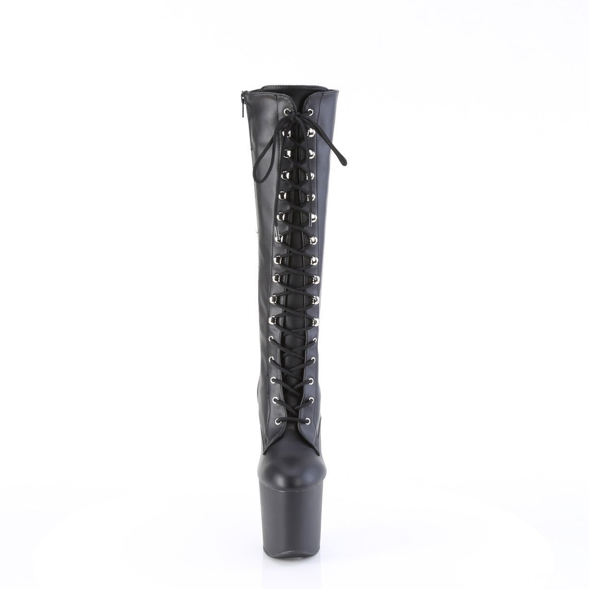 Pleaser Bottes CRAZE-2023 Blk Str. Faux cuir / blk mat