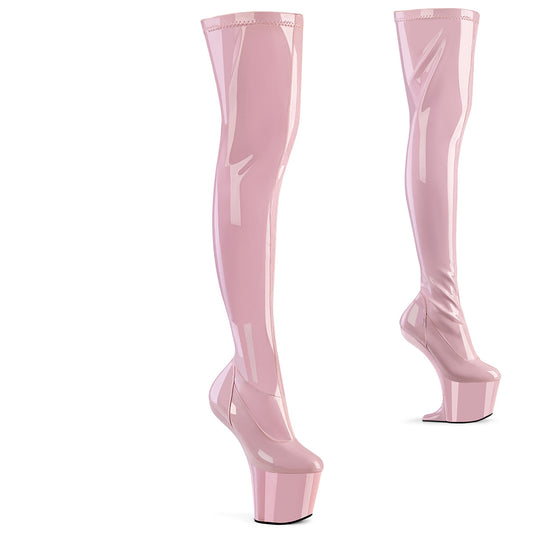 Pleaser  Bottes CRAZE-3000 B. Str. Pat / b. Rose