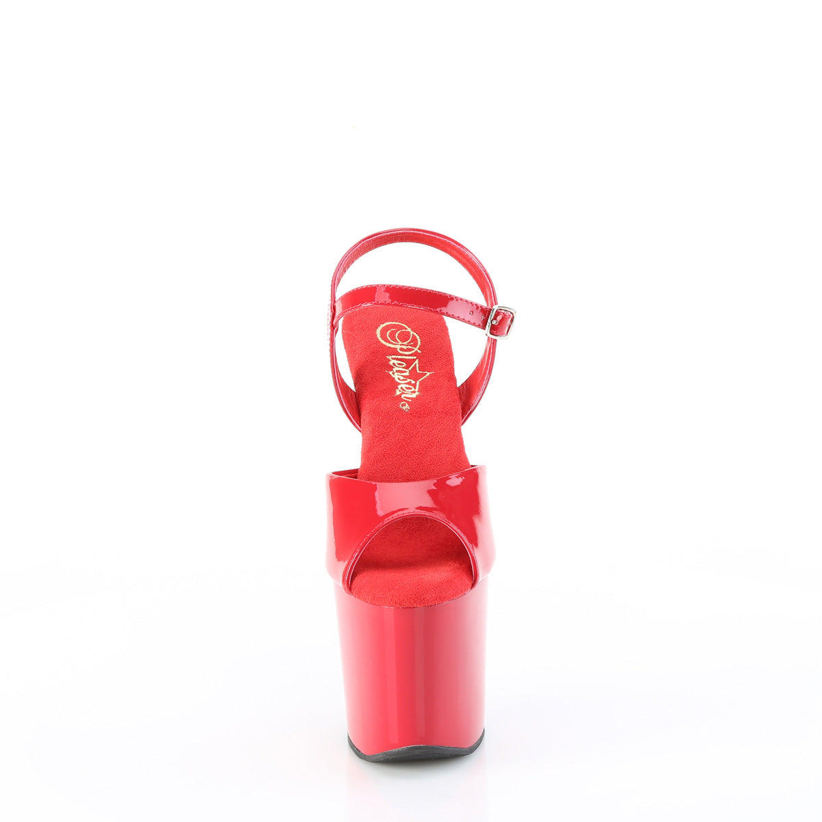 Pleaser Sandals CRAZE-809 Red Pat/Red