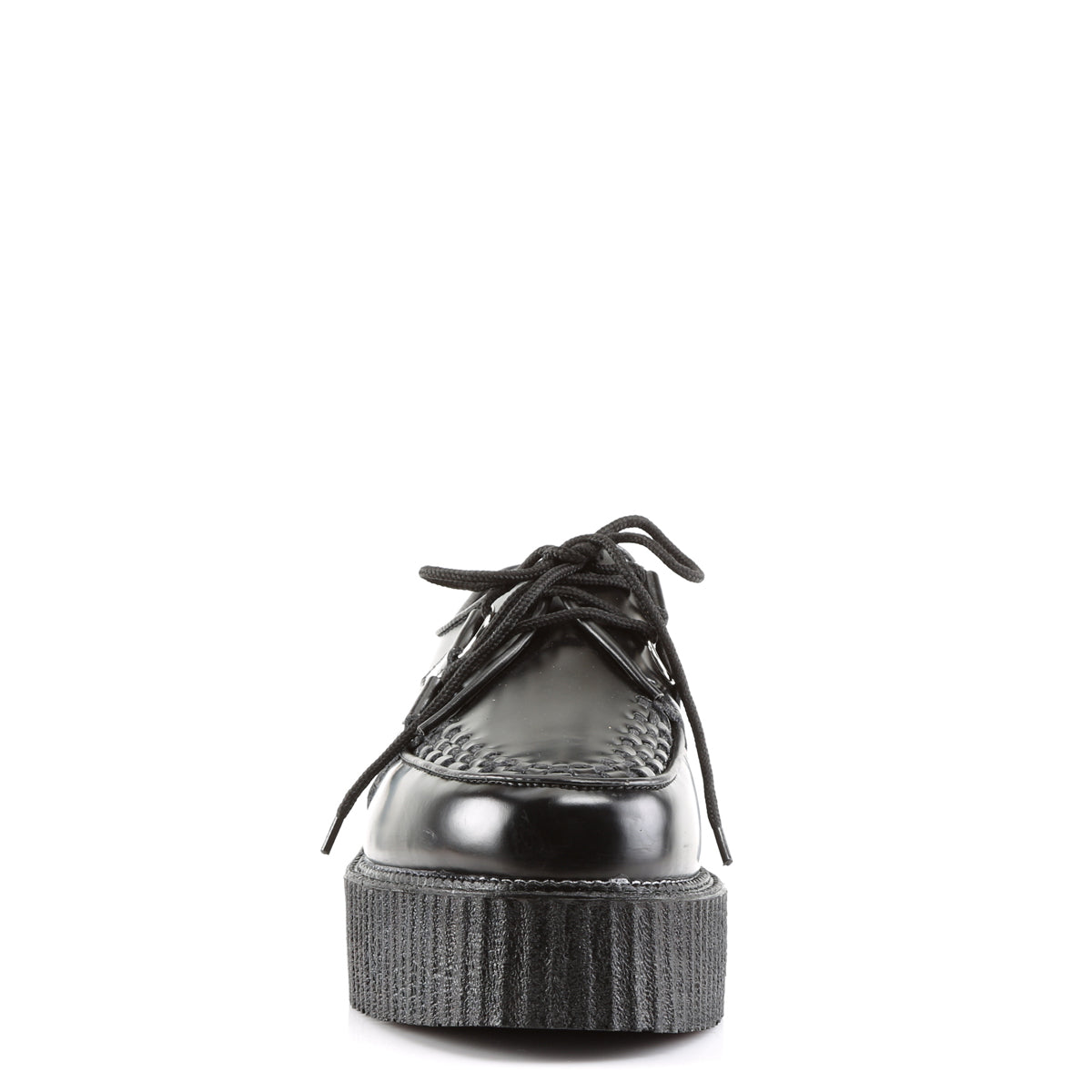 DemoniaCult Bottes pour hommes CREEPER-402 BLK Cuir