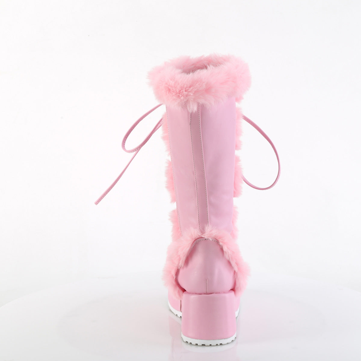DemoniaCult Cubby-311 B. cuir végétalien rose