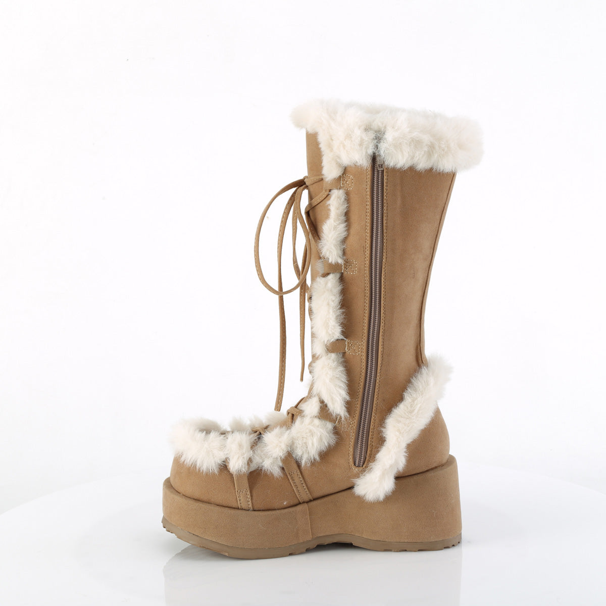 DemoniaCult CUBBY-311 Camel Vegan Suede