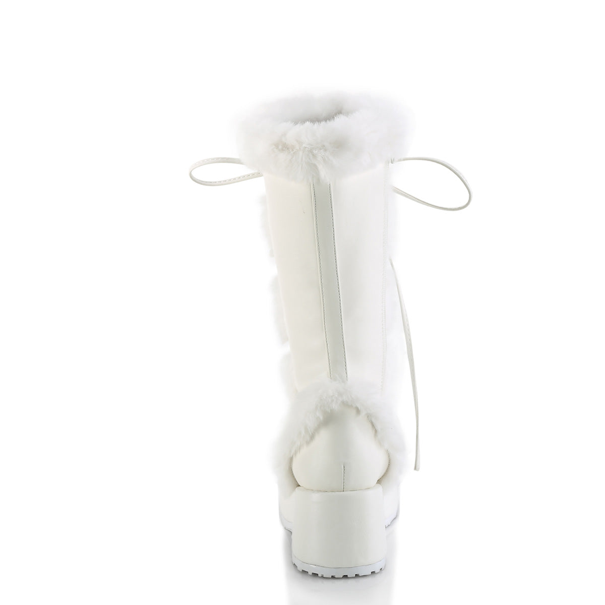DemoniaCult CUBBY-311 Wht Vegan Leather