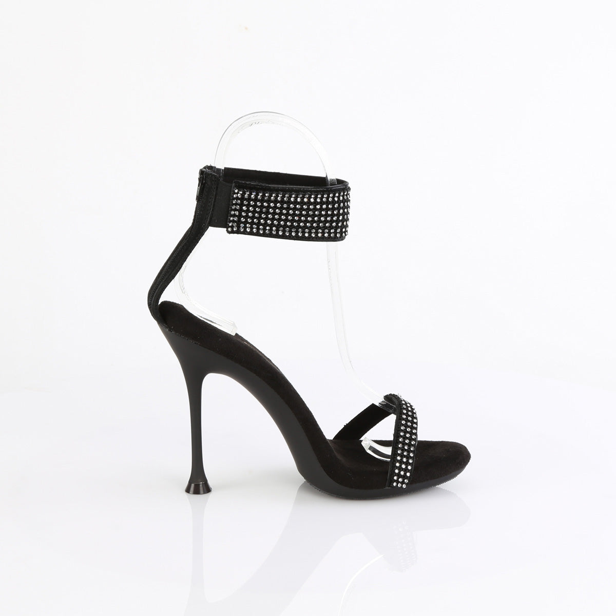 Fabulicious Cupid-440 Blk faux cuir-RS / blk