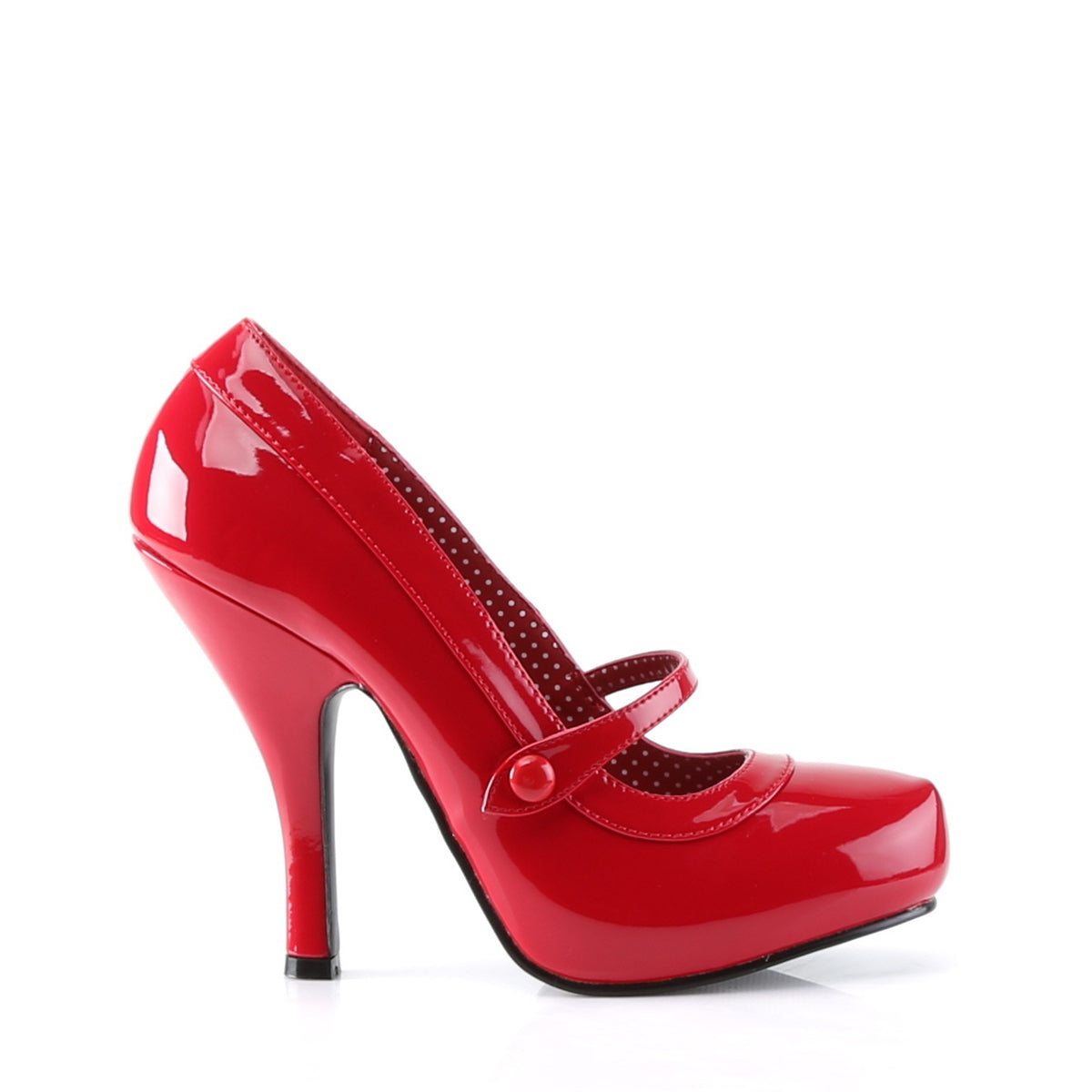 Pin Up Couture Pompes pour femmes CUTIEPIE-02 tape rouge