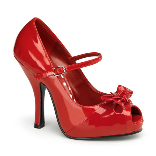 Pin Up Couture Pompes pour femmes CUTIEPIE-08 tape rouge