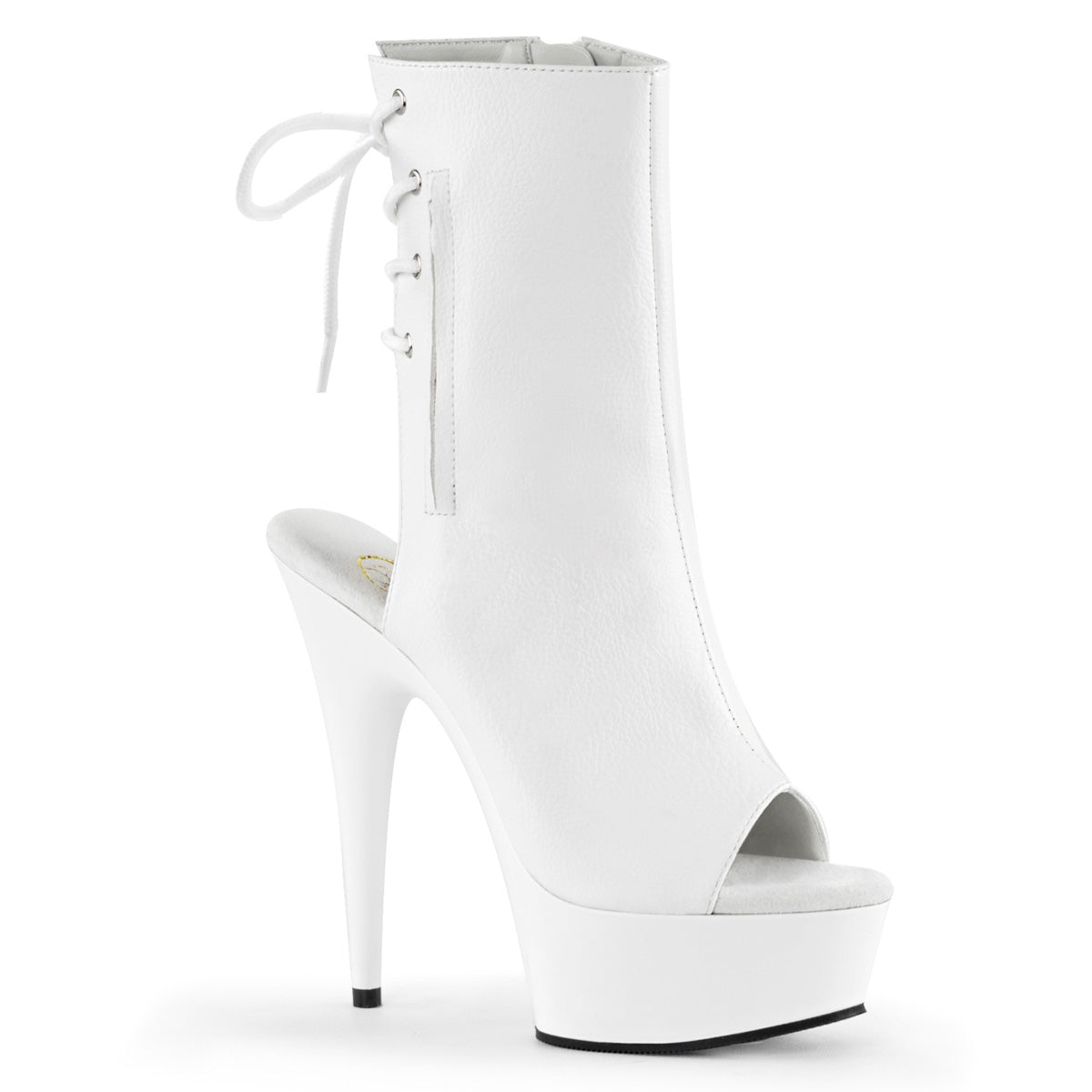 Pleaser Bottines pour femmes DELIGHT-1018 QUE FAUX CUIR / QUT