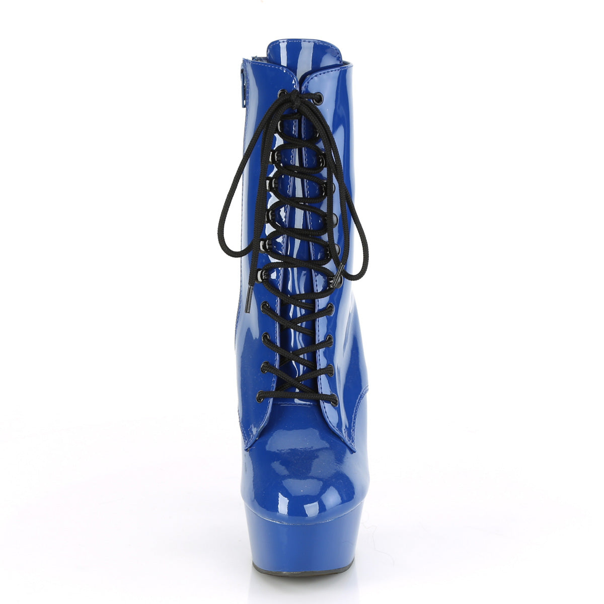 Pleaser Bottines pour femmes DELIGHT-1020 Royal Blue Pat / bleu royal