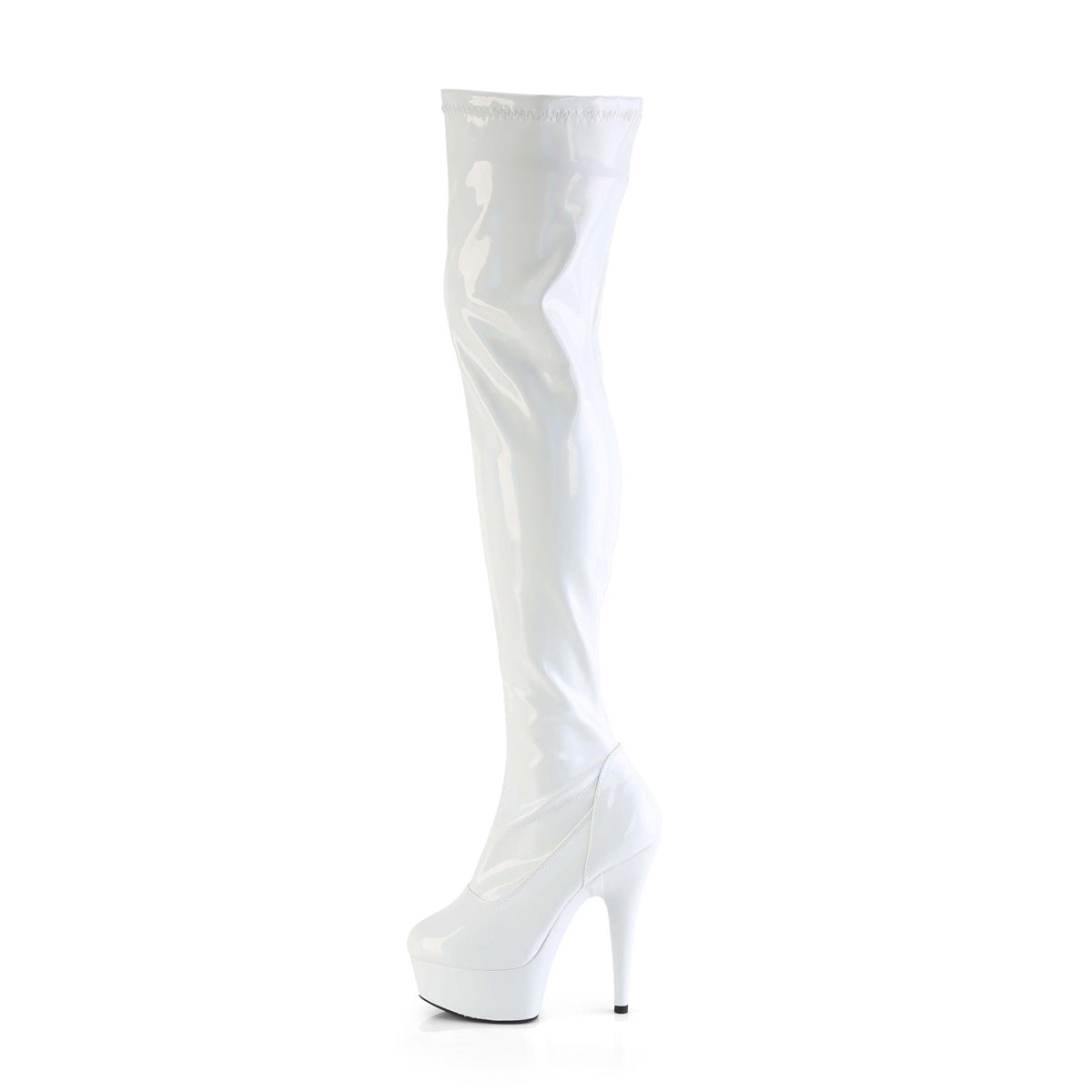 Pleaser DELIGHT-3000hwr wht hologramme pat / m