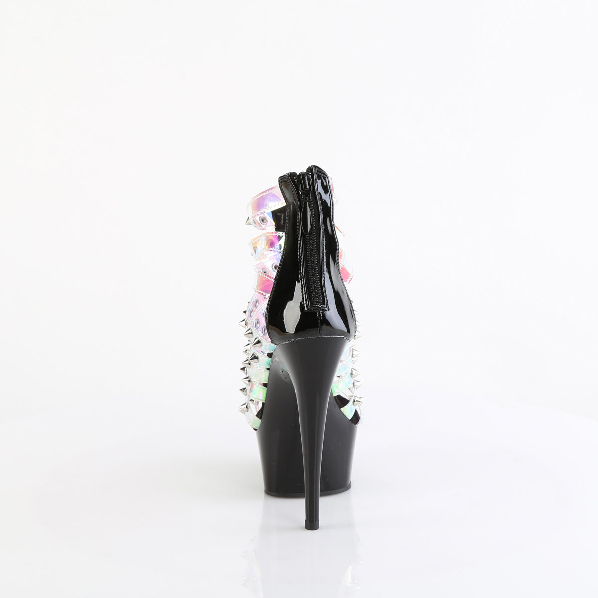 Pleaser DELIGHT-600-9 Holo TPU-Blk Pat/Blk