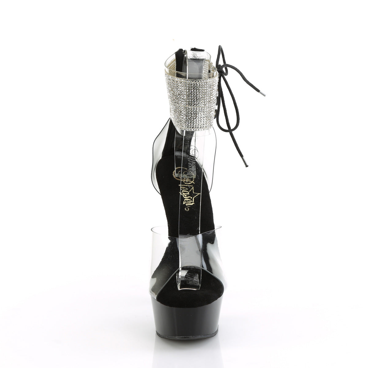 Pleaser DELIGHT-624RS CLR / BLK