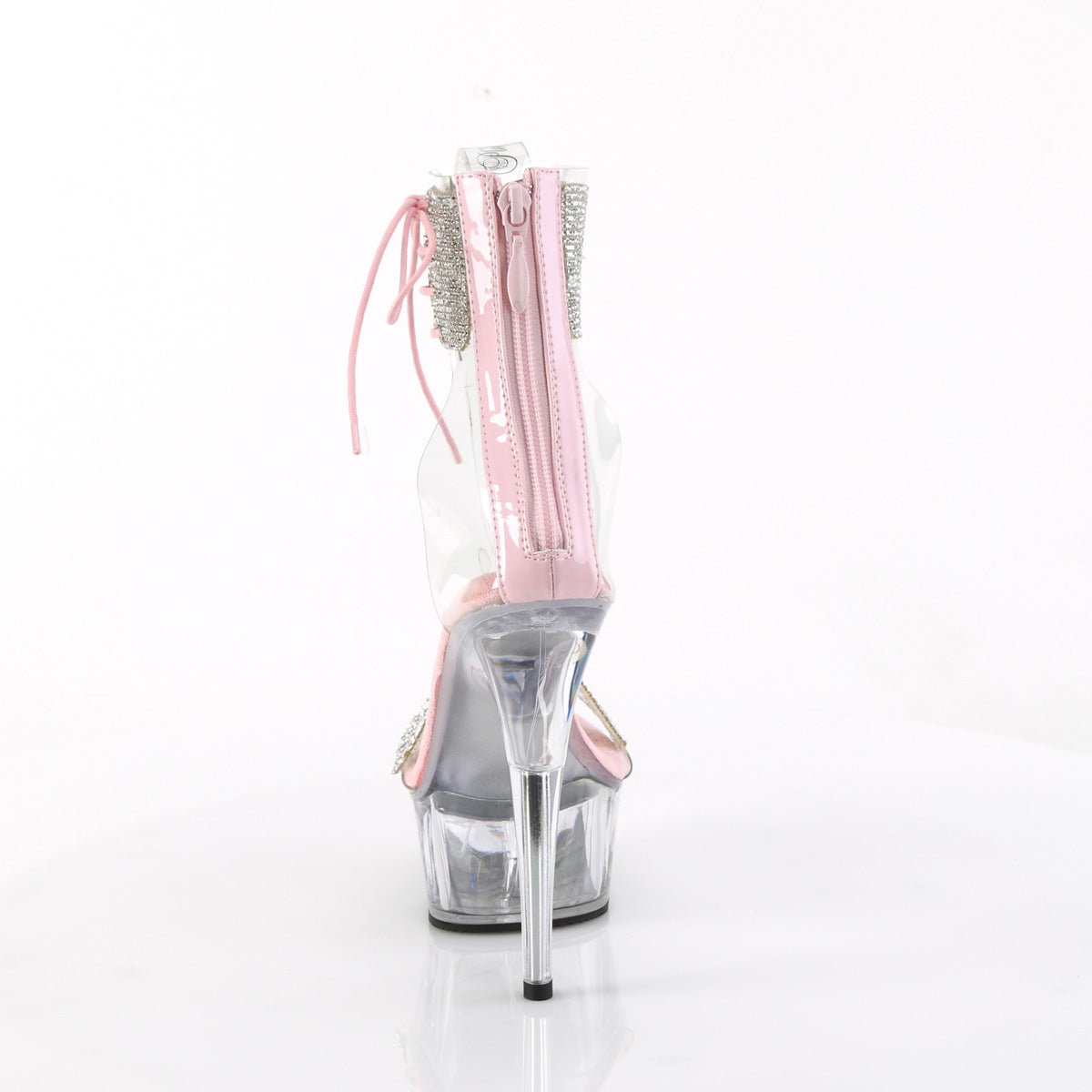Pleaser DELIGHT-627RS Clr-B. Pink/Clr