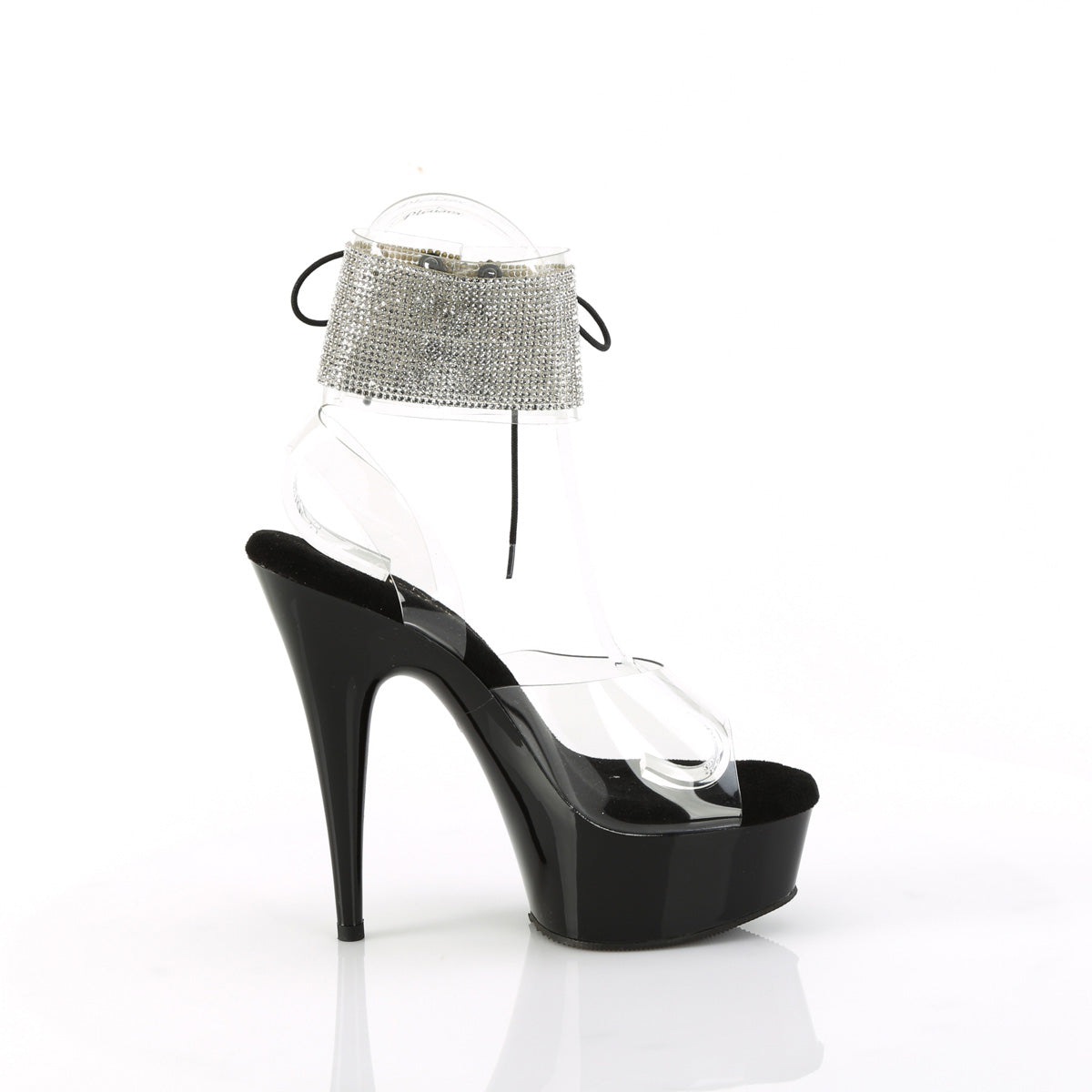 Pleaser DELIGHT-691-2RS Clr/Blk