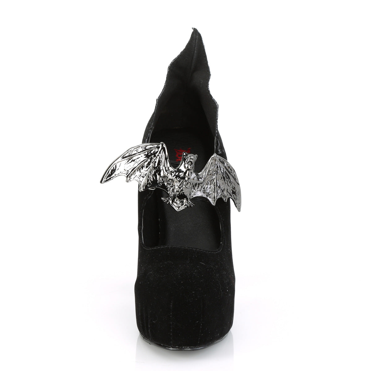 DemoniaCult Pompes pour femmes DEMON-18 Blk Velvet