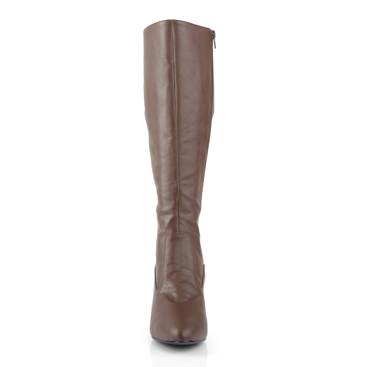 Pleaser Pink Label Bottes pour femmes DIVINE-2018 Cuir brun brun