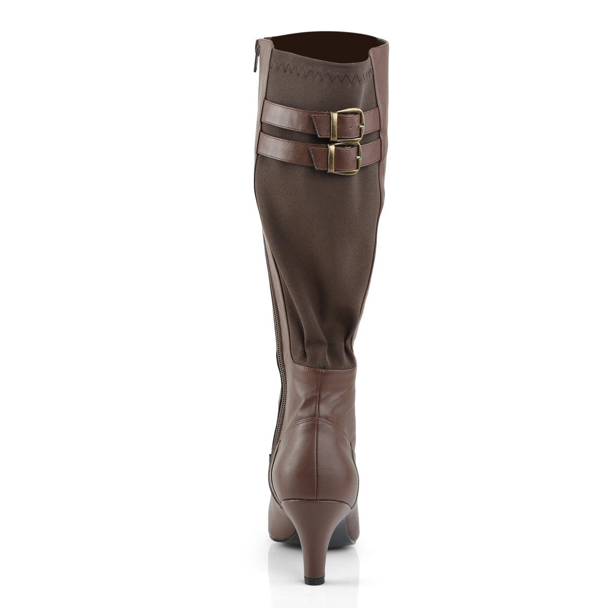Pleaser Pink Label Bottes pour femmes DIVINE-2018 Cuir brun brun