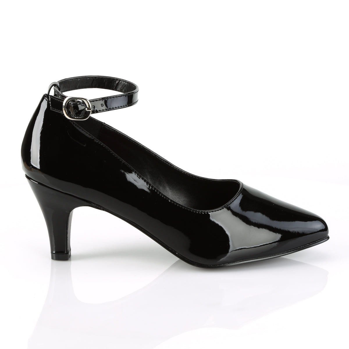 Pleaser Pink Label Pompes pour femmes DIVINE-431 blk pat
