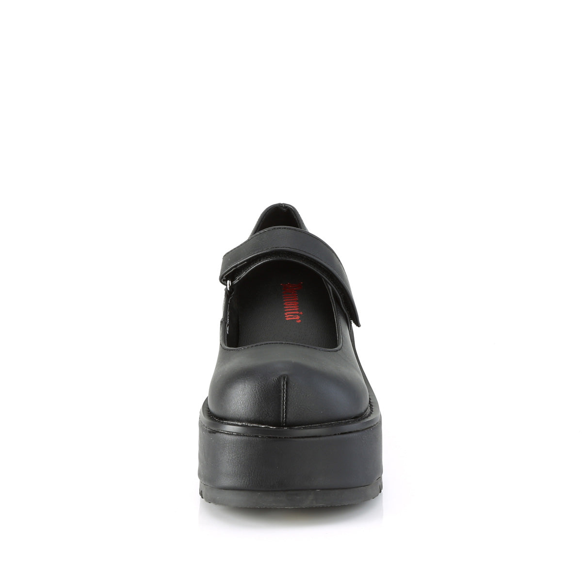 DemoniaCult Pompes pour femmes DOLLIE-01 Cuir végétalien BLK