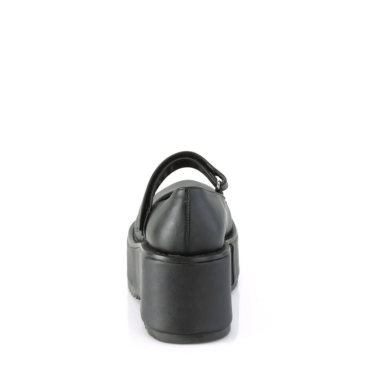 DemoniaCult Pompes pour femmes DOLLIE-01 Cuir végétalien BLK