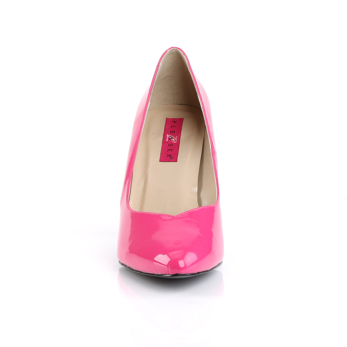 Pleaser Pink Label Pompes pour femmes DREAM-420 H. Pat rose
