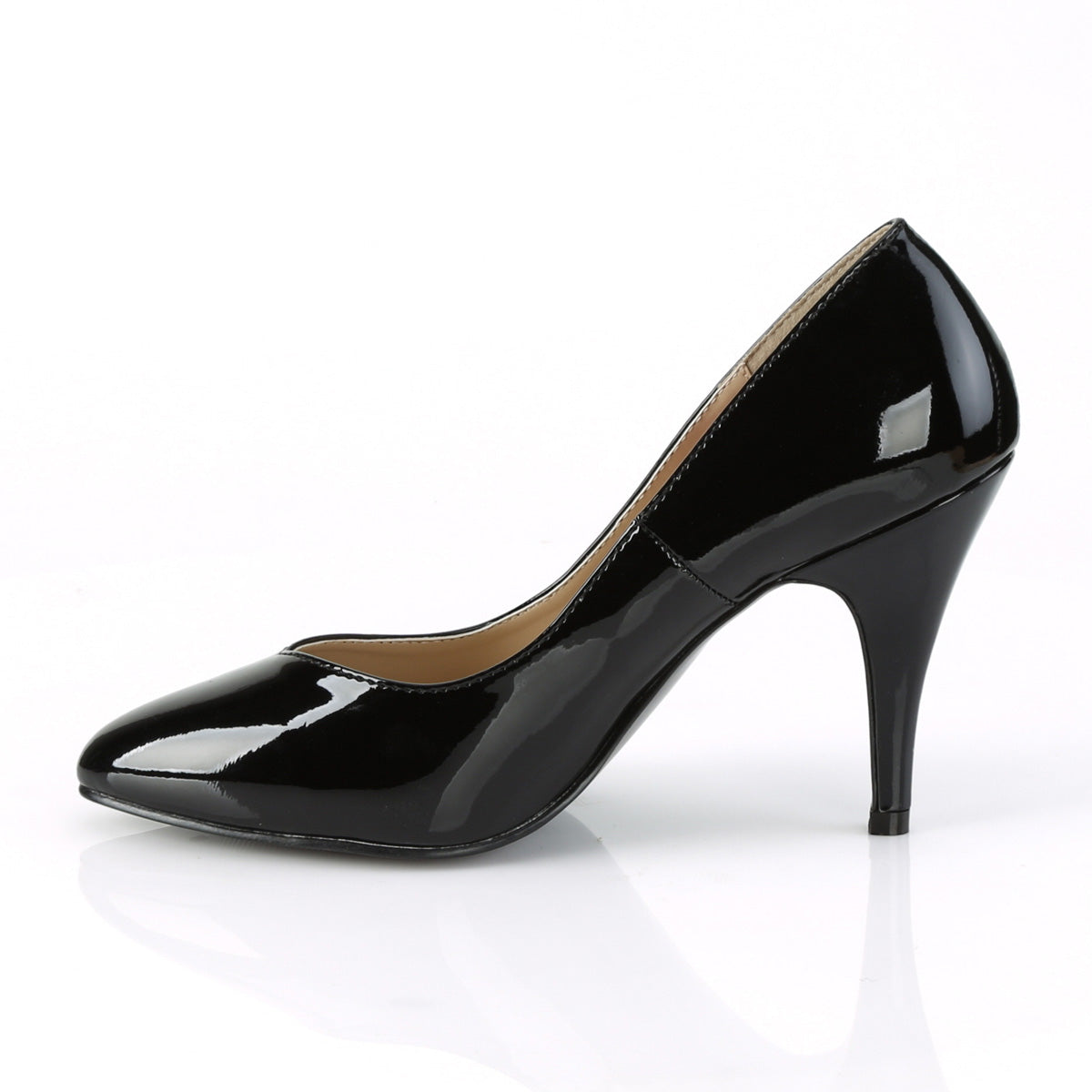 Pleaser Pink Label Pompes pour femmes DREAM-420W blk pat